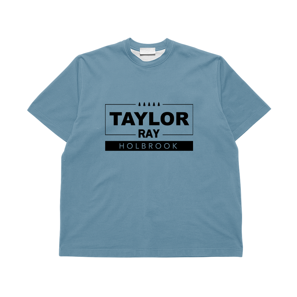 TRH Steel blue tee