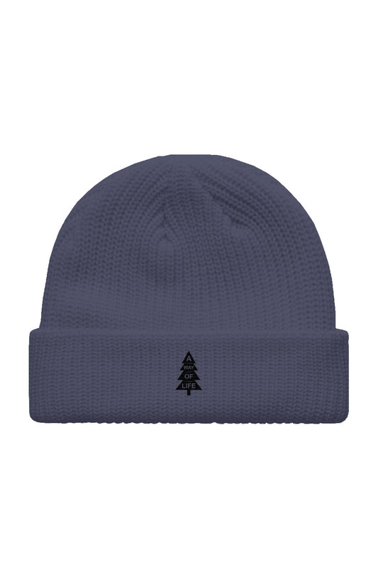 Fisherman Beanie petrol blu way of life kuntree
