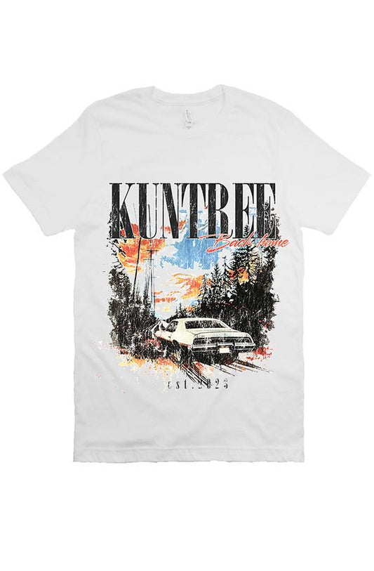 Kuntree road Tee white 