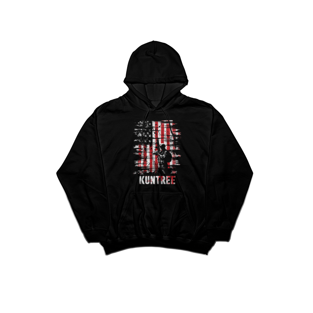 Kuntree soldier hoodie black