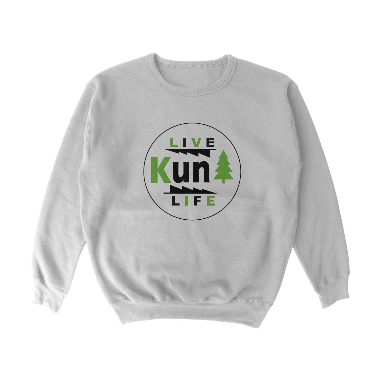 Live Life Kuntree Sweatshirt White