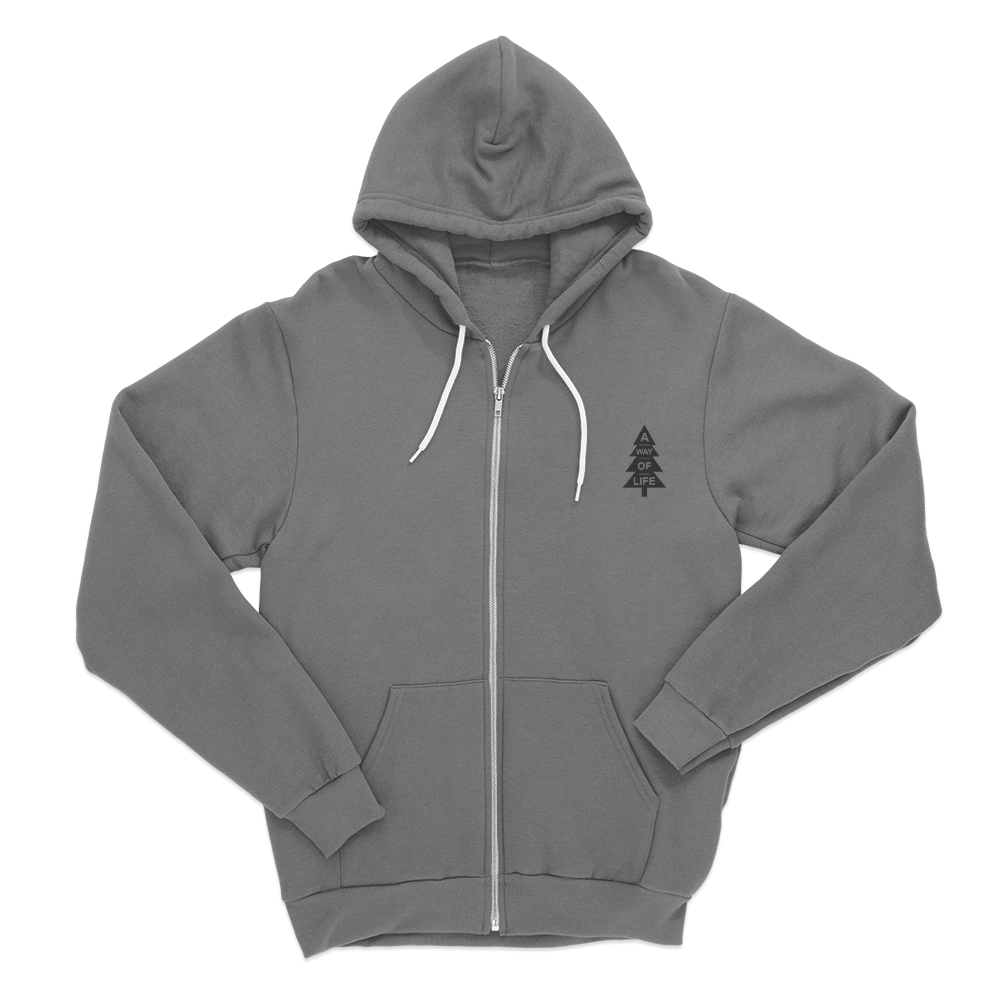 Kuntree logo storm zip hoodie